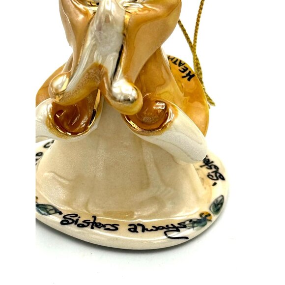Sisters Always Yellow Ornament by Blue Sky Clayworks Heather Goldminc - Picture 5 of 5